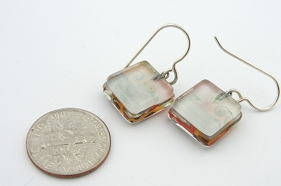 Santa Fe Snail Drop Earrings by Edo Mor - © Blue Pomegranate Gallery