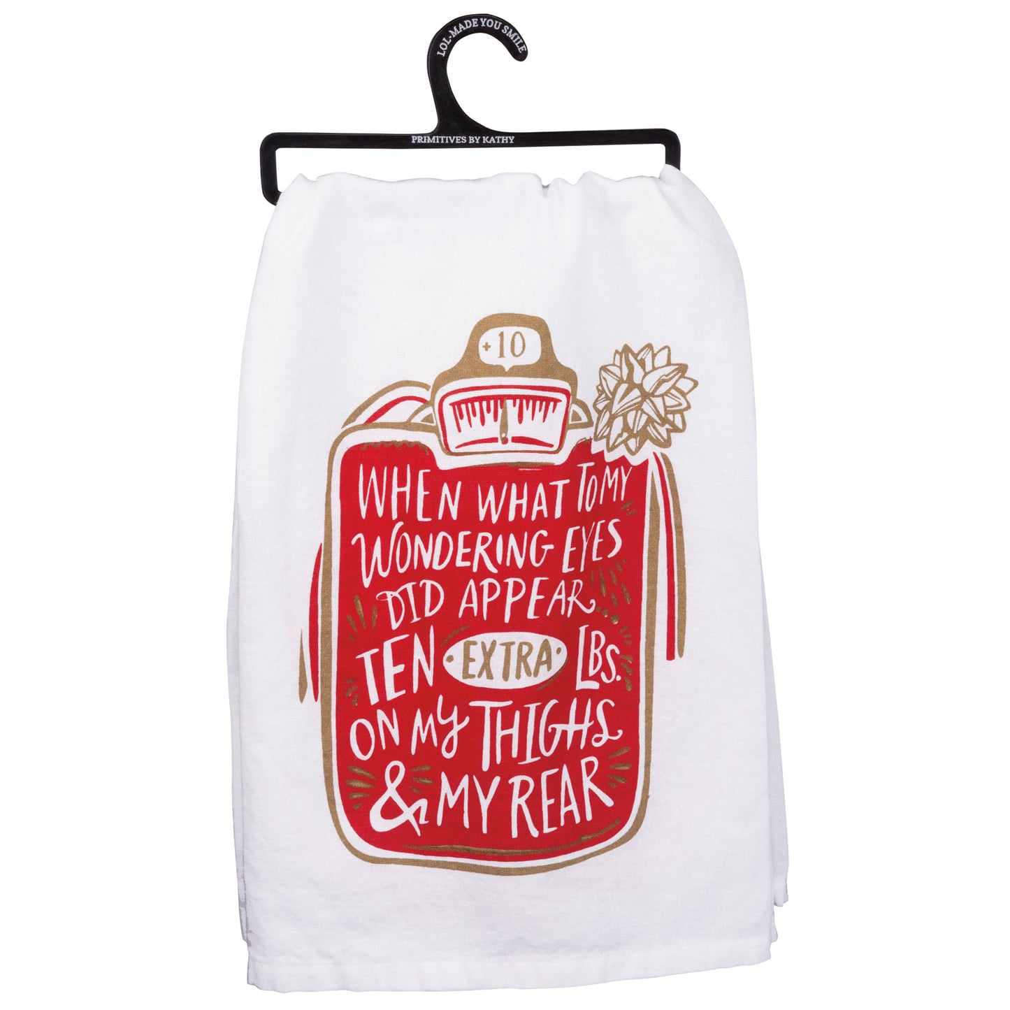 What to my Eyes - Dish Towel from Primitives by Kathy - © Blue Pomegranate Gallery