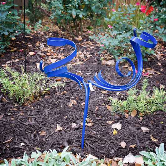 3 ft Blue Boing 2 by Diane Mattern - © Blue Pomegranate Gallery