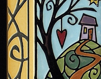 Plaque 'Love Stories' by Michael Macone - © Blue Pomegranate Gallery