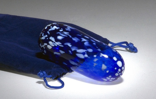 Wedding Glass by Sara Beames - Judaica - © Blue Pomegranate Gallery