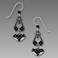 1997 Polka Dot Bikini Earrings by Barbara MacCambridge - © Blue Pomegranate Gallery