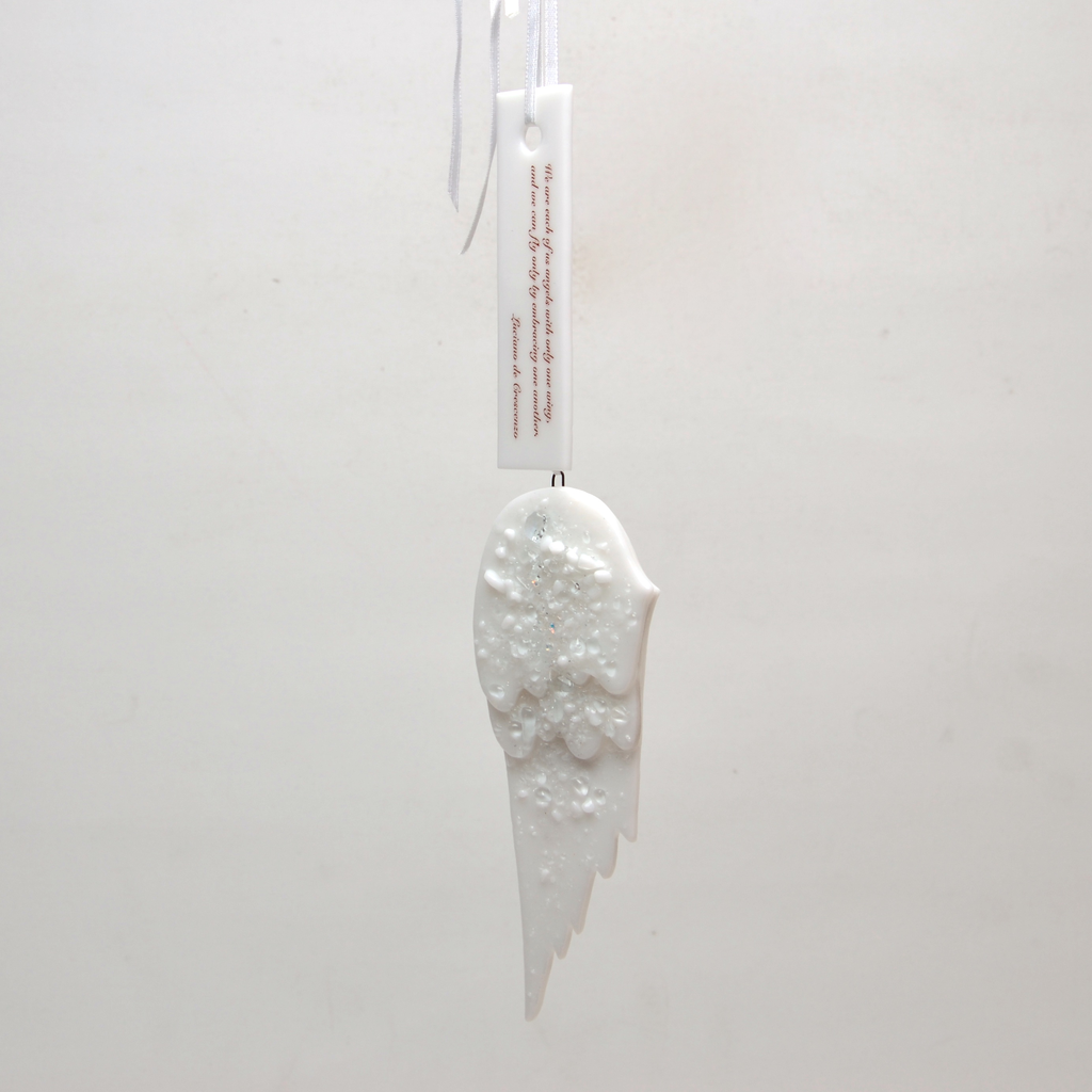 Angel Wing Ornament by Niven - © Blue Pomegranate Gallery