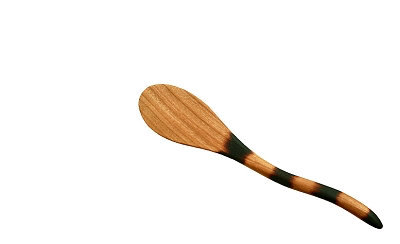 Cherry Wood Kitten Tail Spoon by Jonathan Simons - © Blue Pomegranate Gallery