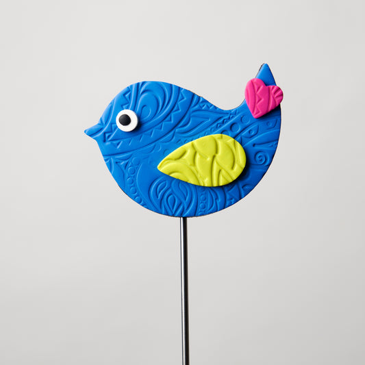 Clay Birds by Kristi Thorndike Kent - © Blue Pomegranate Gallery