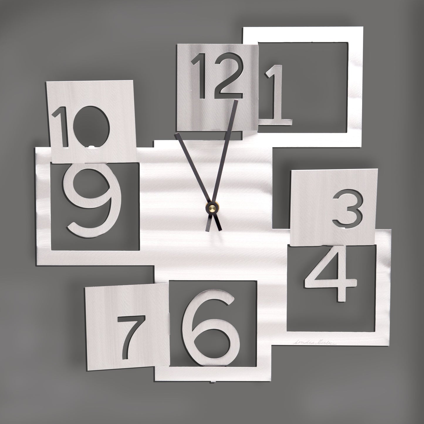 Windows Clock by Sondra Gerber - © Blue Pomegranate Gallery