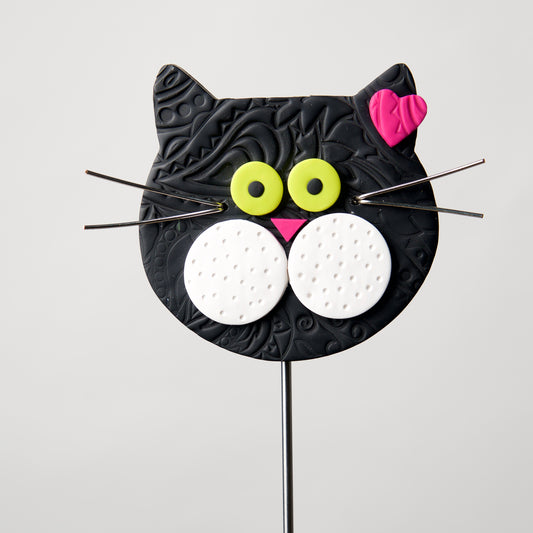 Cat Face Poke by Kristi Thorndike Kent - © Blue Pomegranate Gallery