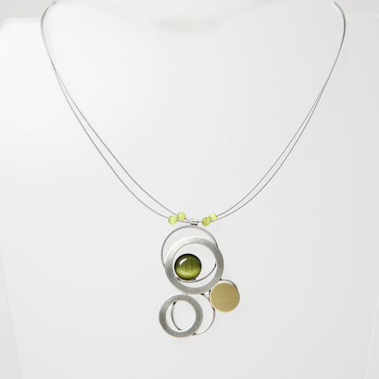 Wire Necklace BF055 by Christophe - © Blue Pomegranate Gallery