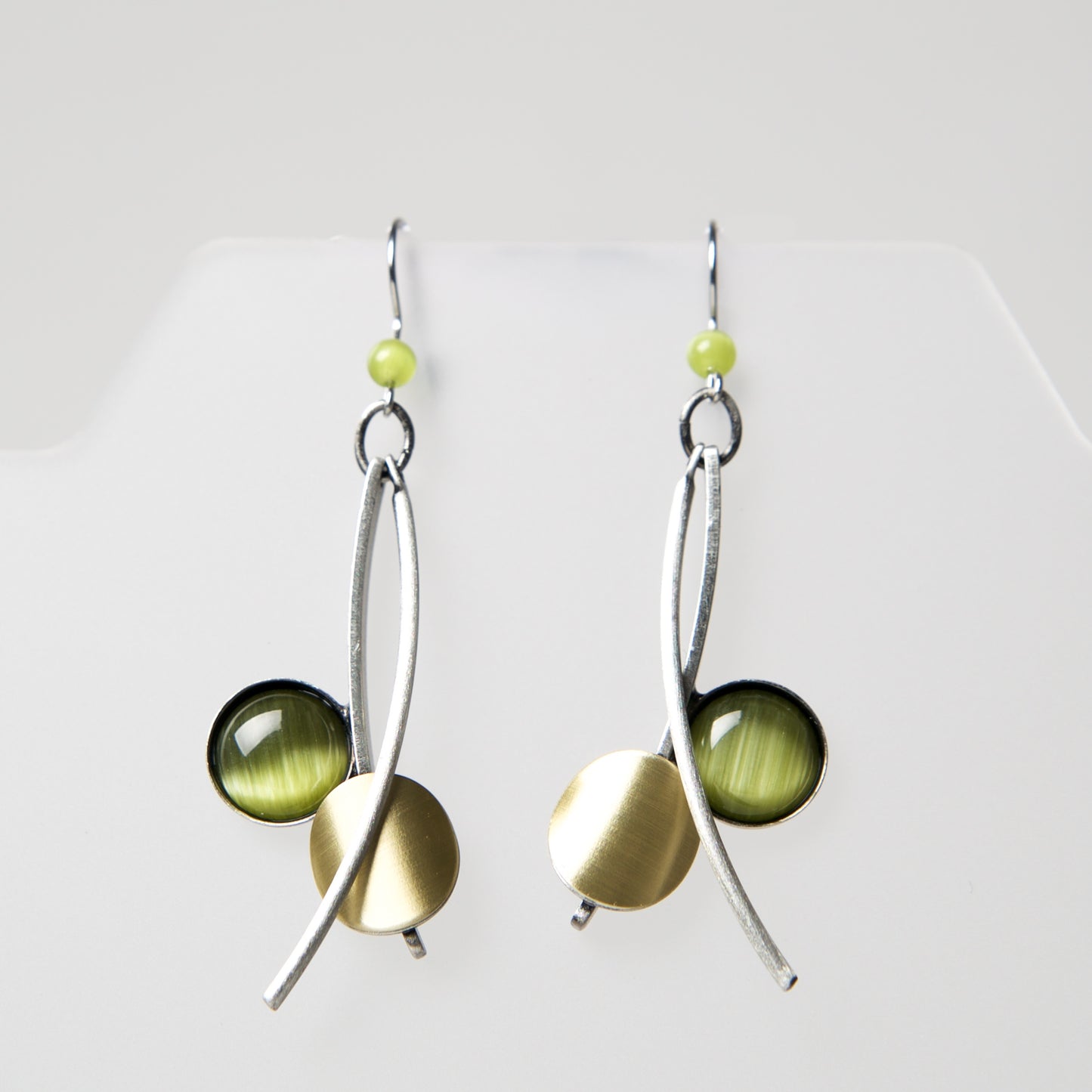 Hook Earrings BU085 by Christophe - © Blue Pomegranate Gallery
