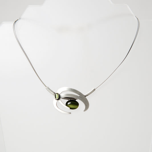 Wire Necklace FF422 by Christophe - © Blue Pomegranate Gallery