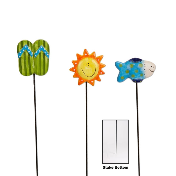 Summer Fun Plant Pokes - © Blue Pomegranate Gallery