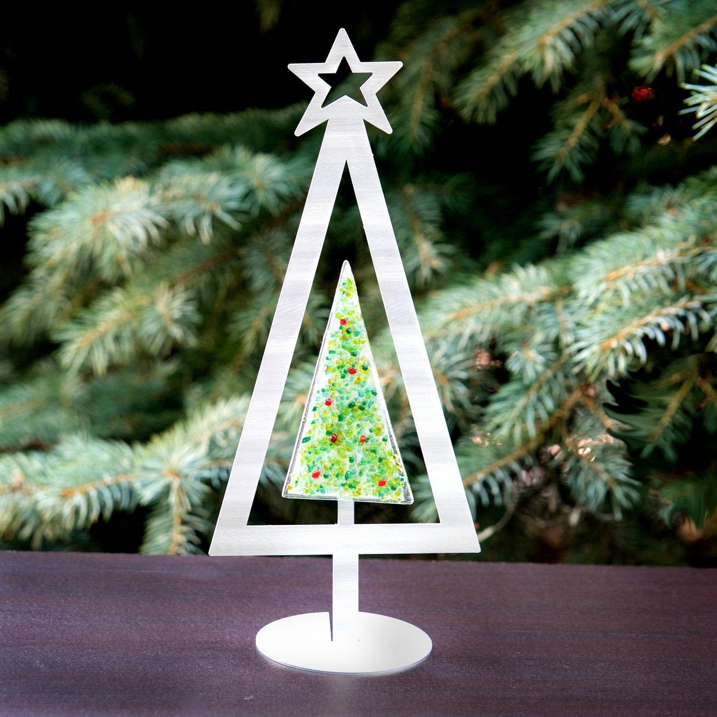 Triangle Twist Tree by Sondra Gerber - © Blue Pomegranate Gallery