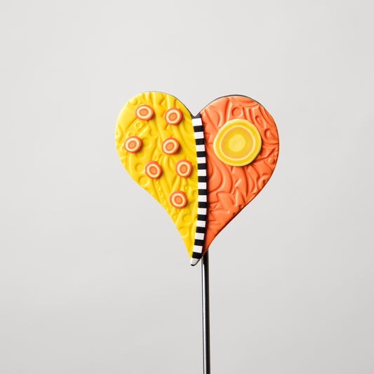 Clay Hearts by Kristi Thorndike Kent - © Blue Pomegranate Gallery