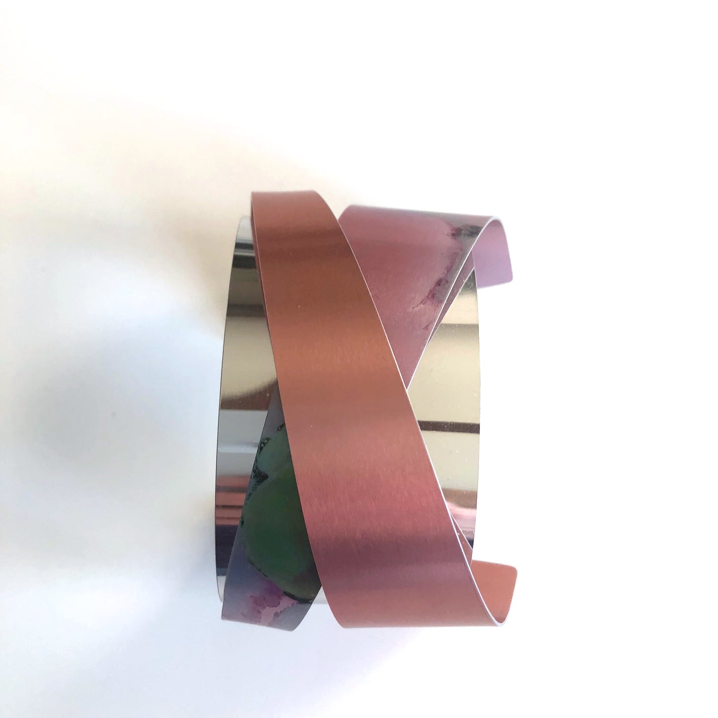 Anodized Aluminum Bracelet by Jon Klar - © Blue Pomegranate Gallery