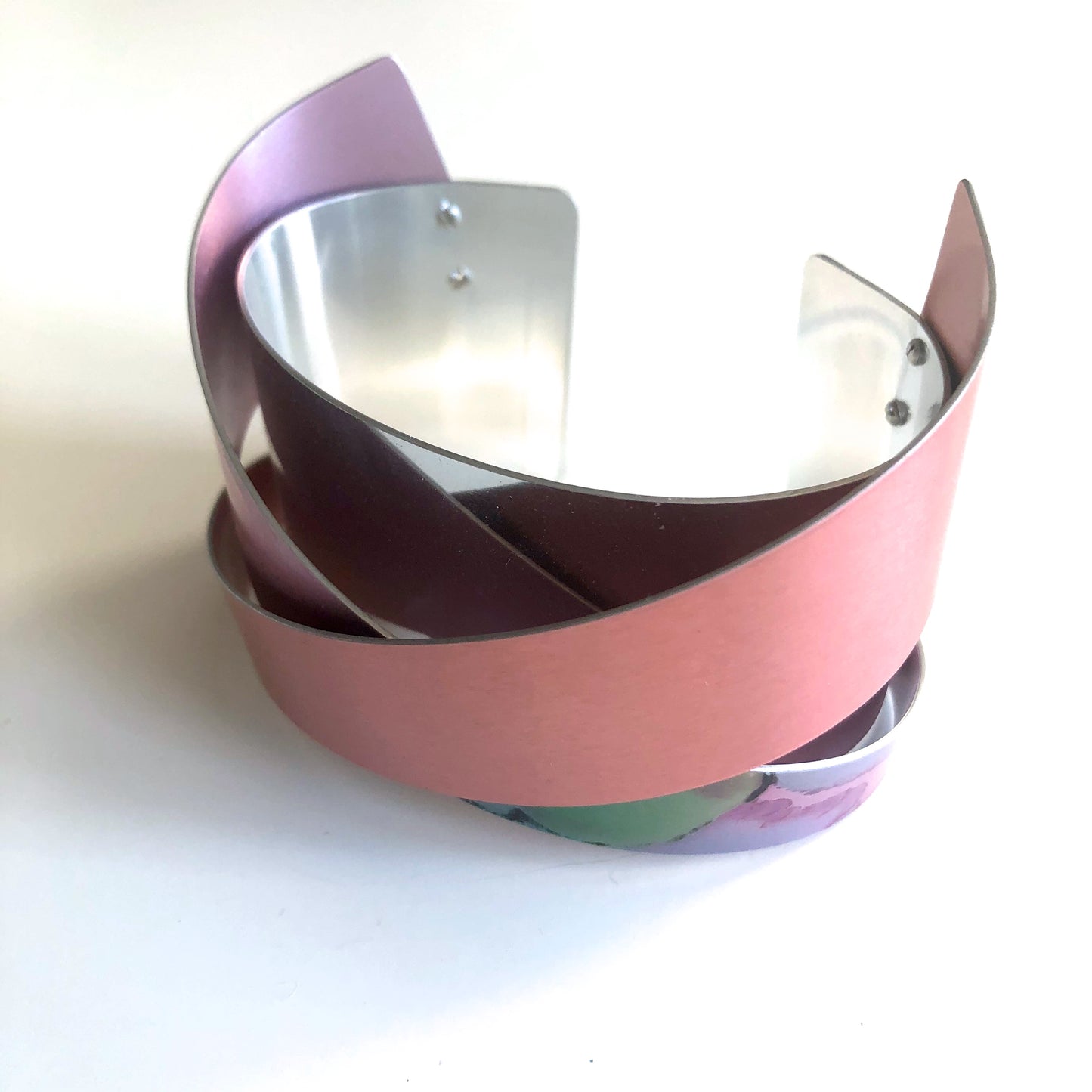 Anodized Aluminum Bracelet by Jon Klar - © Blue Pomegranate Gallery