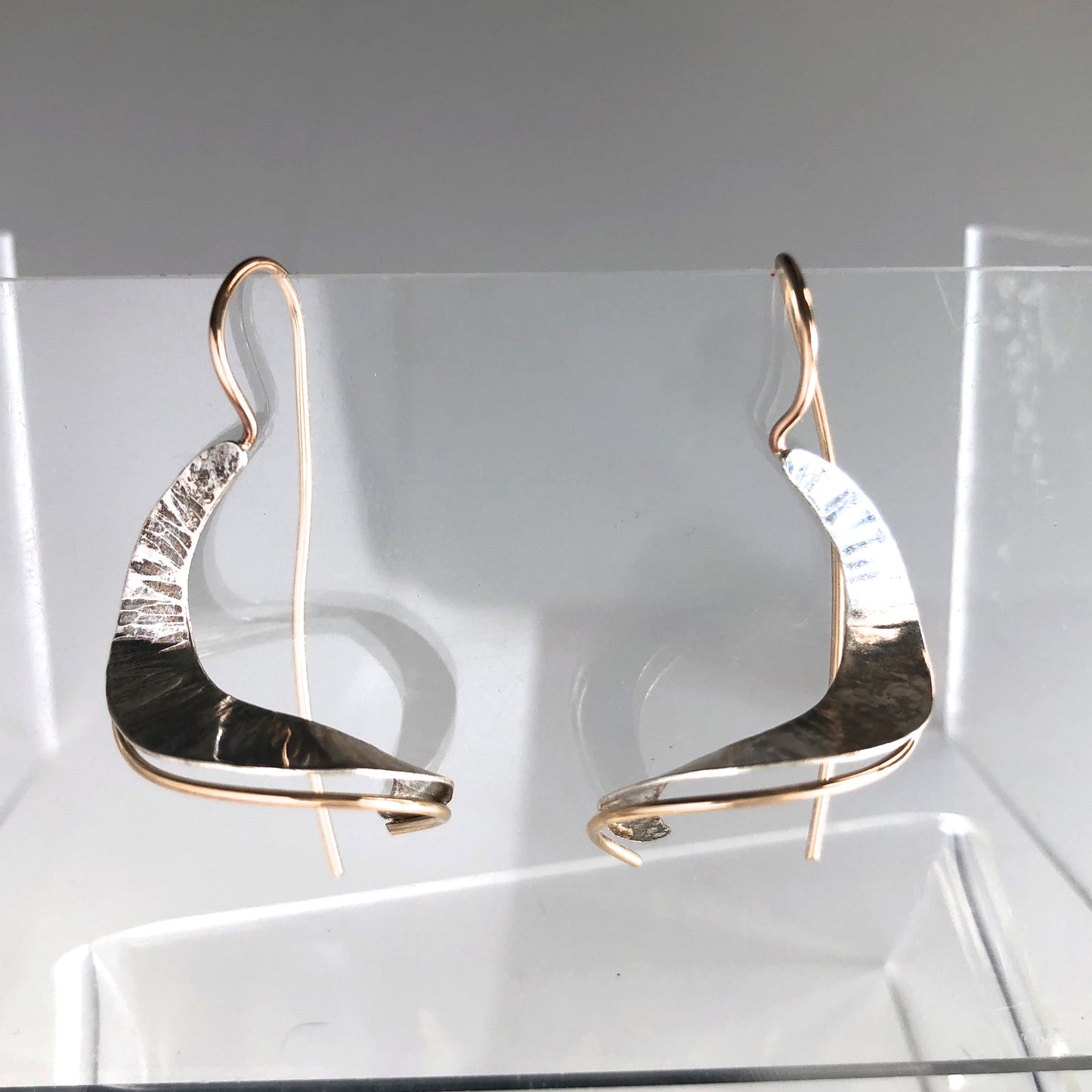 Staircase Earrings by Mark Steel - © Blue Pomegranate Gallery