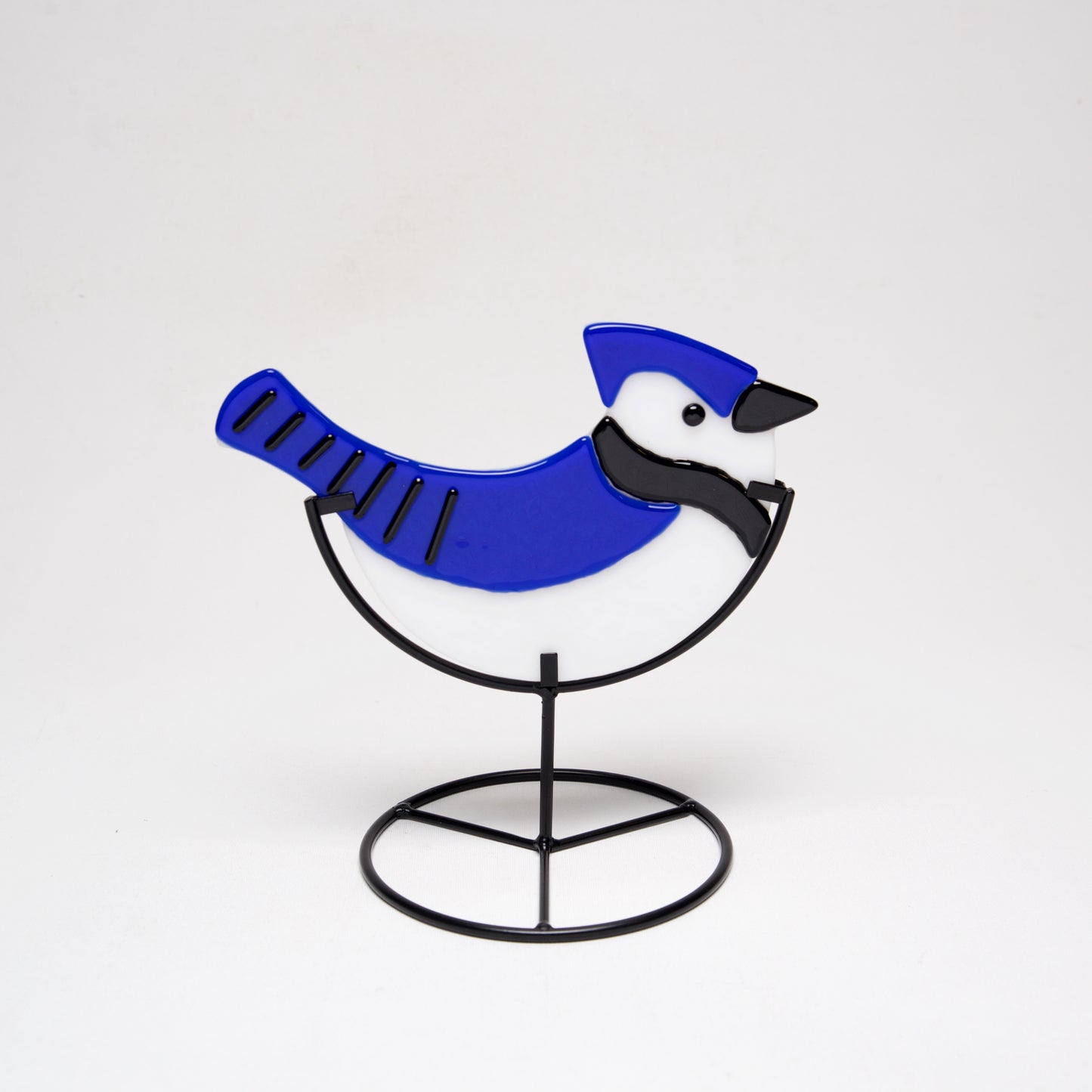 Glass Bluejay by Sondra Gerber - © Blue Pomegranate Gallery