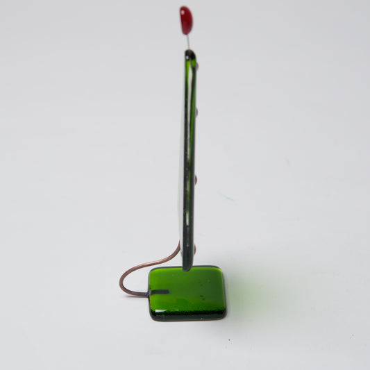 Green Tree w/ Red dots by Ebba Krarup - © Blue Pomegranate Gallery
