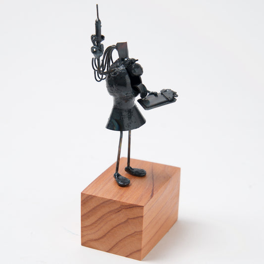 Nurse, 1 Flea by Jeff and Greg Quayle - © Blue Pomegranate Gallery