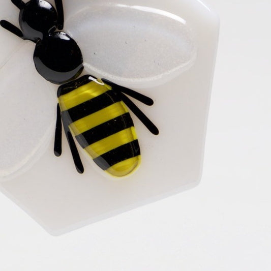 Queen Bee Ornament, Sun Catcher by Charlotte Behrens - © Blue Pomegranate Gallery