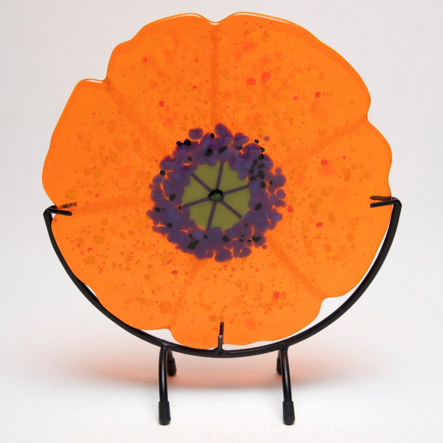 Poppy in stand by Jen DeMoss - © Blue Pomegranate Gallery