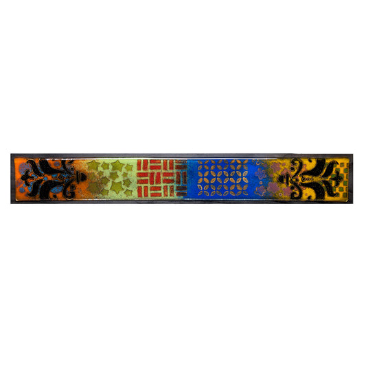 Glass Panel by Jaky and Jeff Felix 3.5x24 - © Blue Pomegranate Gallery