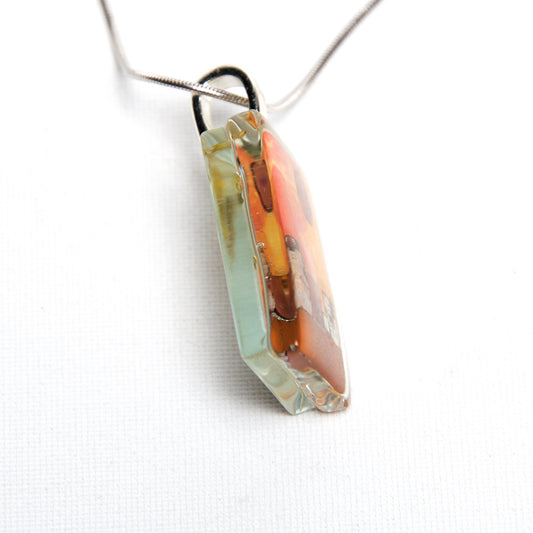 Day in the Village Pendant by Edo Mor - © Blue Pomegranate Gallery