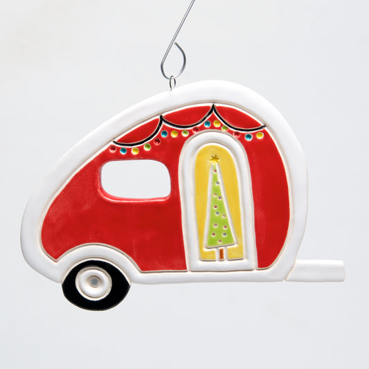 Camper Clay handmade ornament - © Blue Pomegranate Gallery