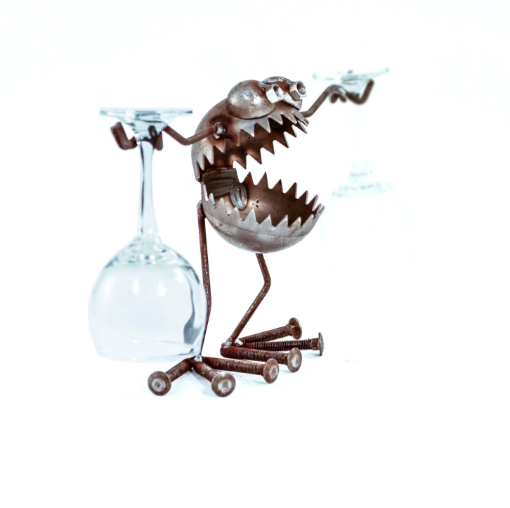 Wine Glass Caddy by Fred Conlon - © Blue Pomegranate Gallery