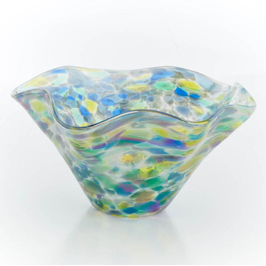 Mini Ruffle Bowl by Glass Eye - © Blue Pomegranate Gallery