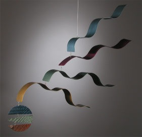 World Wave Hanging Mobile by Shafer - © Blue Pomegranate Gallery