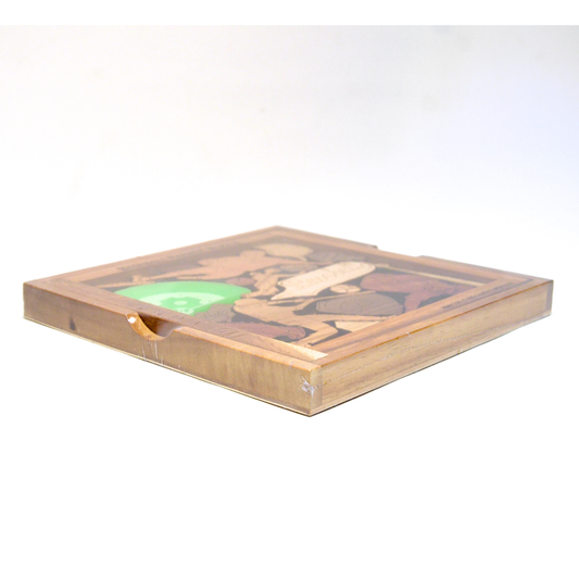 Police Wood Puzzle by David Janelle - © Blue Pomegranate Gallery