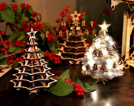 Mini Christmas Tree Kit by Marcus Wiliams - © Blue Pomegranate Gallery