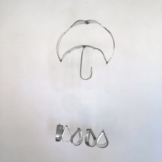 Umbrella Raindrops Chime by Mike Kelley - © Blue Pomegranate Gallery