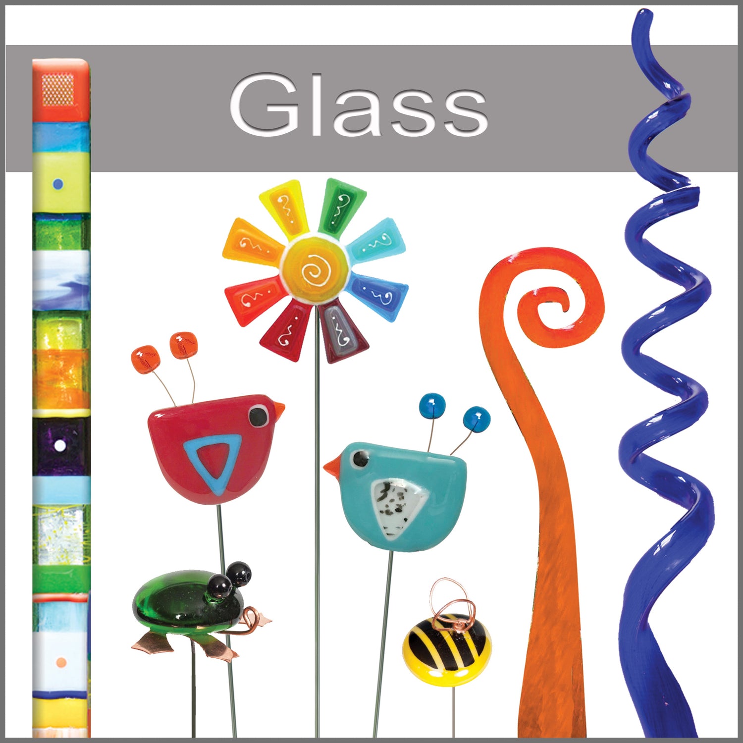 Garden Pokes - Glass