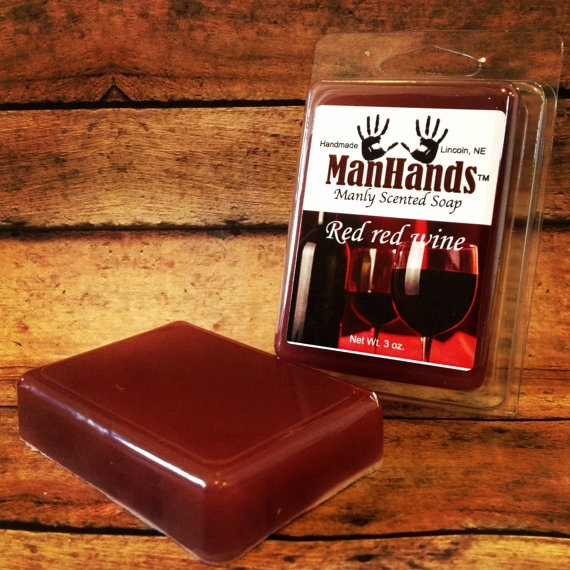 Red Wine Soap by Man Hands - © Blue Pomegranate Gallery