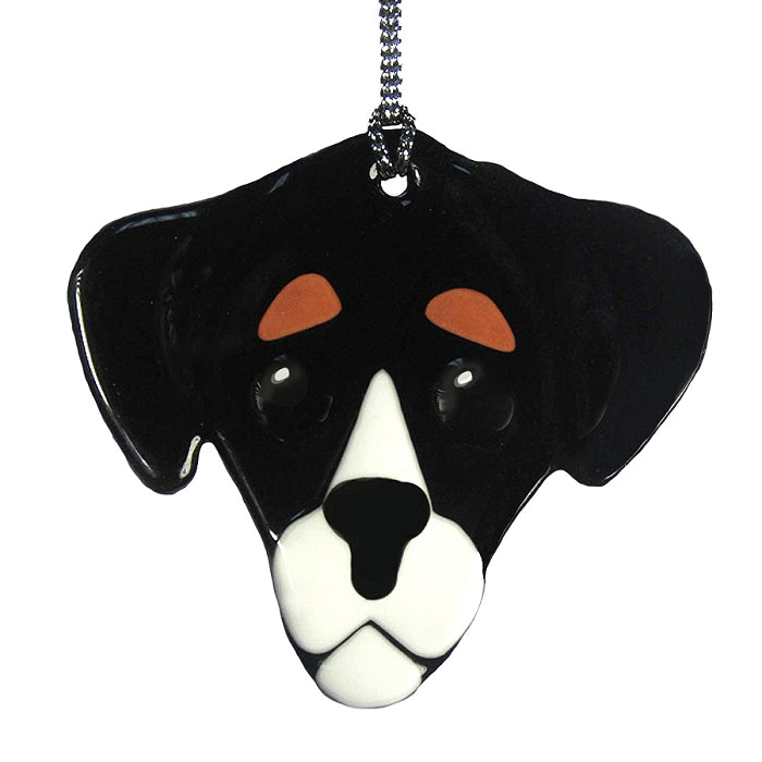 Dog Ornament, Sun Catcher by Charlotte Behrens - © Blue Pomegranate Gallery