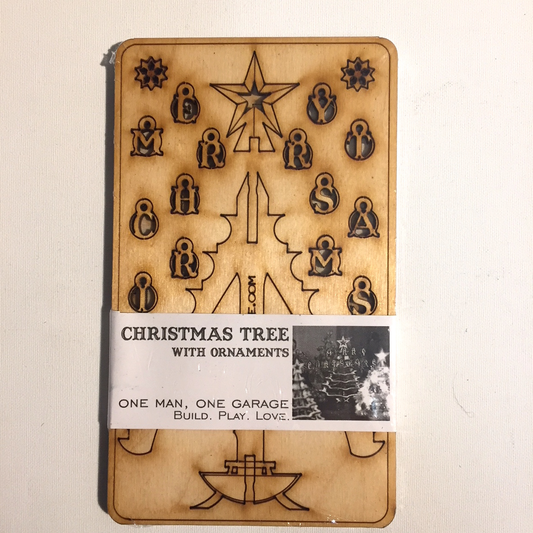 Mini Christmas Tree Kit by Marcus Wiliams - © Blue Pomegranate Gallery