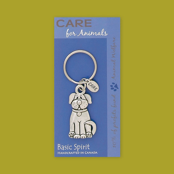 Dog Contribution Keychain by Bonnie Bond - © Blue Pomegranate Gallery