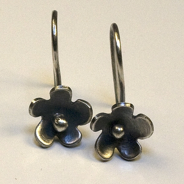 HMQ - Buttercups- St. Silver Earrings by McQueen - © Blue Pomegranate Gallery