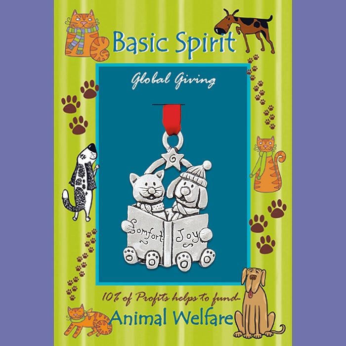 Dog & Cat Welfare Ornament by Bonnie Bond - © Blue Pomegranate Gallery