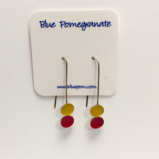 Double Dot Earrings by Devienna Anggraini - © Blue Pomegranate Gallery