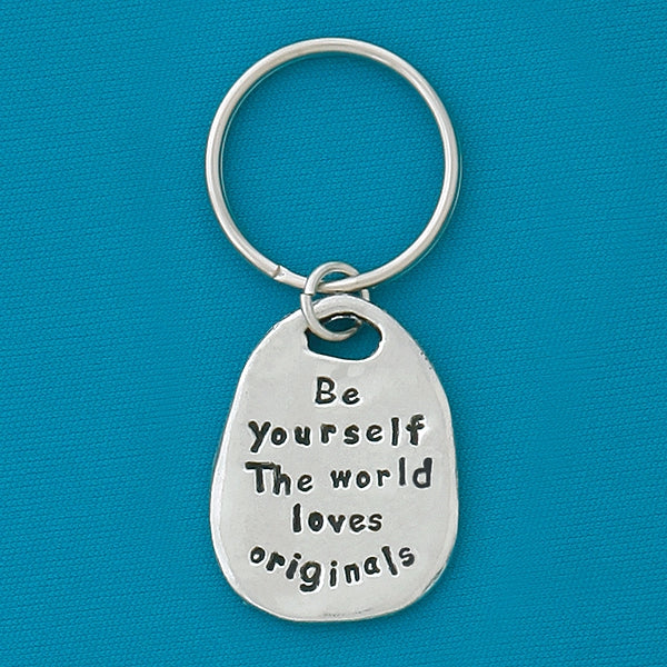 Be Yourself Keychain by Bonnie Bond - © Blue Pomegranate Gallery