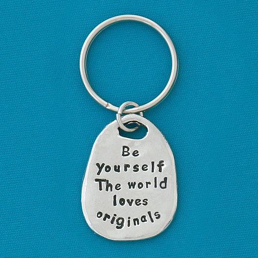 Be Yourself Keychain by Bonnie Bond - © Blue Pomegranate Gallery