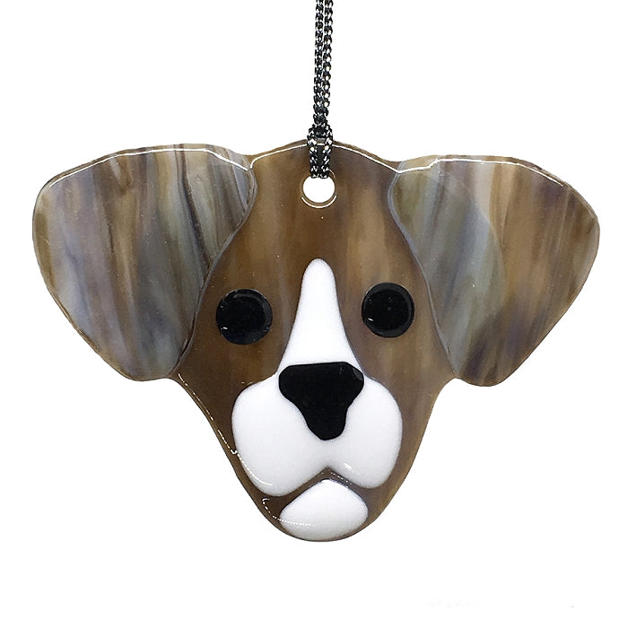 Dog Ornament, Sun Catcher by Charlotte Behrens - © Blue Pomegranate Gallery