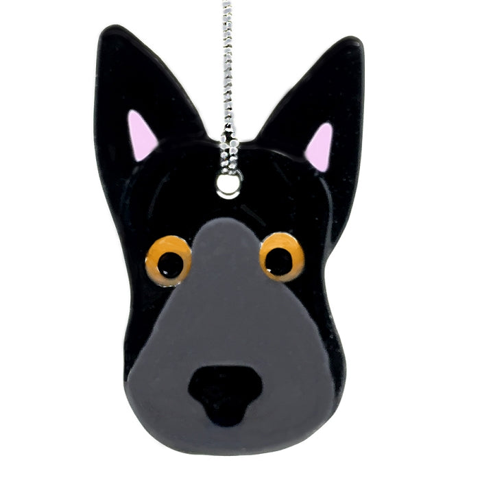 Dog Ornament, Sun Catcher by Charlotte Behrens - © Blue Pomegranate Gallery