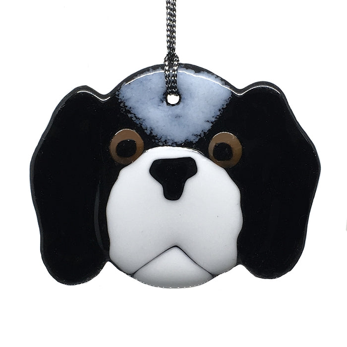 Dog Ornament, Sun Catcher by Charlotte Behrens - © Blue Pomegranate Gallery
