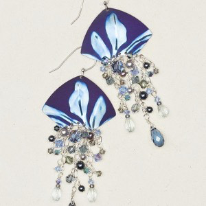 Blue Desert Springs Earrings by Holly Yashi - © Blue Pomegranate Gallery