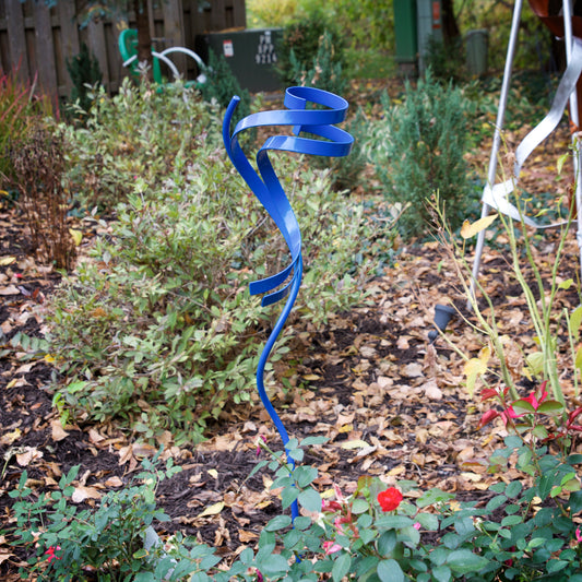 4 ft Blue Single Boing by Diane Mattern - © Blue Pomegranate Gallery