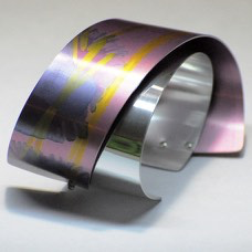 Anodized Aluminum Bracelet by Jon Klar - © Blue Pomegranate Gallery